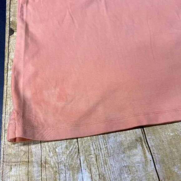 CK Calvin Klein Polo Shirt Men Extra Large XL Orange Casual Golf Shirt Golfer - Picture 6 of 9